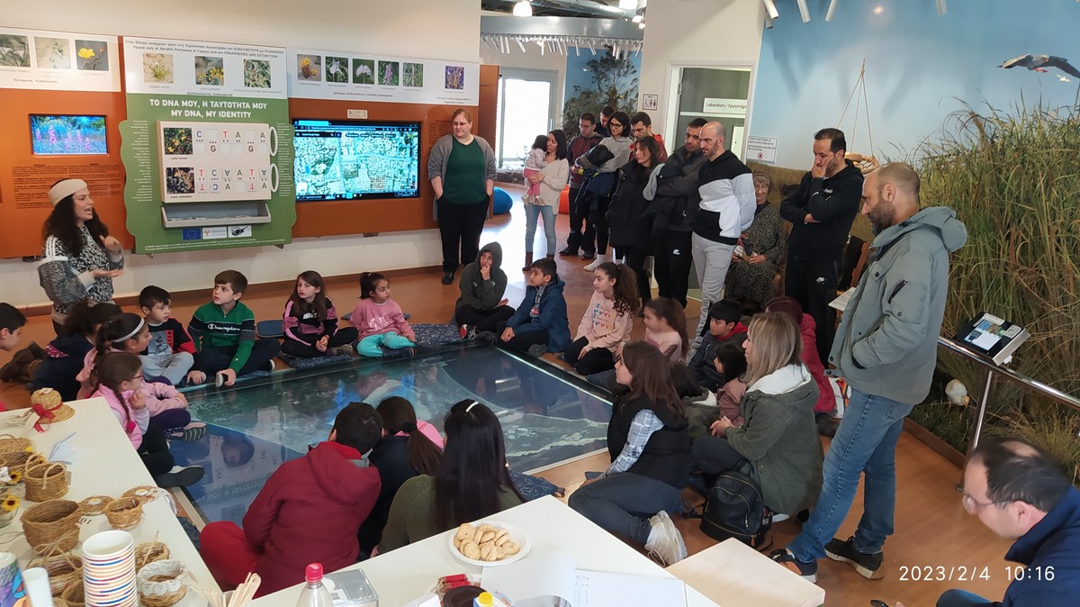 Bιωματικά εργαστήρια για γονείς και παιδιά στο Κέντρο Περιβαλλοντικής Εκπαίδευσης της Κοινότητας Ακρωτηρίου με αφορμή τον εορτασμό της Παγκόσμιας Ημέρας Υγροτόπων