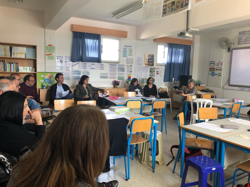 Εξωραϊσμός της σχολικής αυλής μέσω της μείωσης των απορριμμάτων και της δημιουργίας χώρων πρασίνου