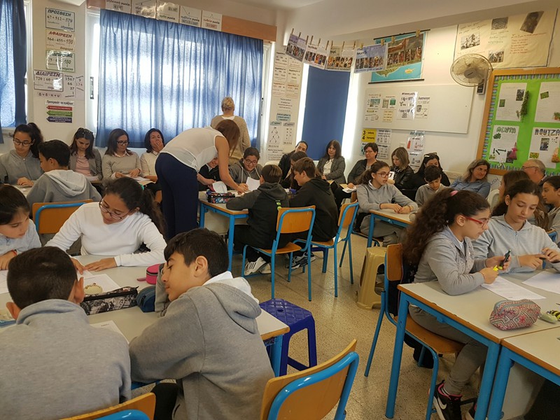 Εξωραϊσμός της σχολικής αυλής μέσω της μείωσης των απορριμμάτων και της δημιουργίας χώρων πρασίνου