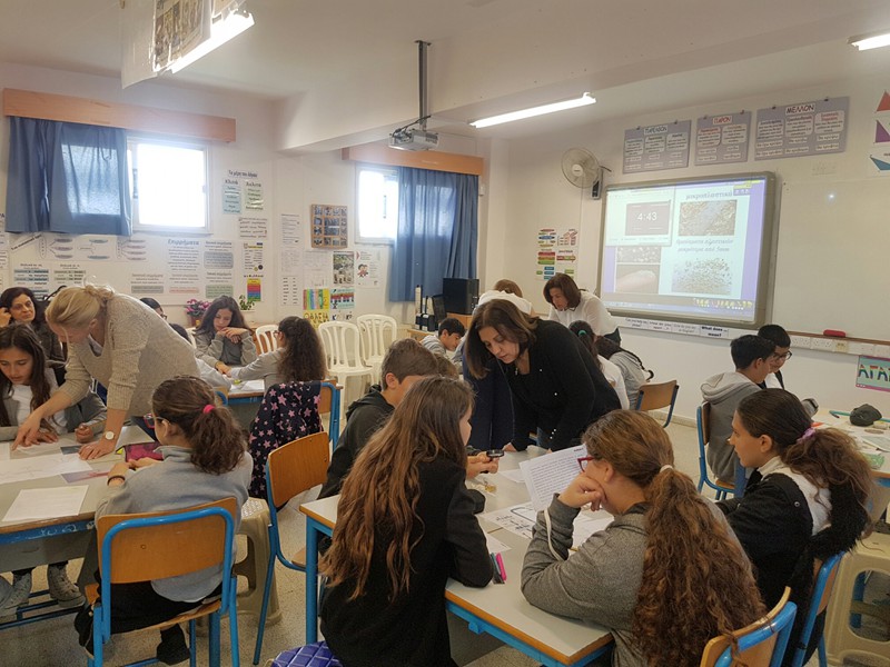 Εξωραϊσμός της σχολικής αυλής μέσω της μείωσης των απορριμμάτων και της δημιουργίας χώρων πρασίνου
